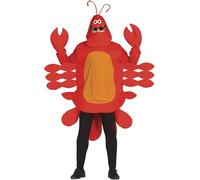 FIESTAS GUIRCA Déguisement Crabe Homard Costume Adulte Homme Taille L 52-54