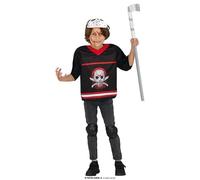 FIESTAS GUIRCA Déguisement d'assassin de hockey pour garçons - Costume de tueur avec masque - Costumes d'Halloween pour garçons âgés de 7 à 9 ans