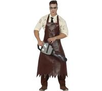 DÉGUISEMENT TUEUR TRONÇONNEUSE HOMME L Marron, Chocolat L