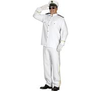 FIESTAS GUIRCA Déguisement de capitaine de la marine pour adulte Taille M