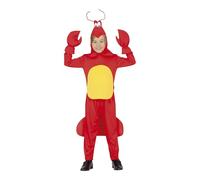 FIESTAS GUIRCA Déguisement de Crabe pour Enfant 7-9 Ans