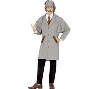 FIESTAS GUIRCA Déguisement de Détective Homme Adulte taille L