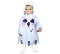 FIESTAS GUIRCA Déguisement de Fantôme Mignon Boo pour Bébé Garçon ou Fille - Déguisement d'Halloween pour Bébé 12-18 Mois
