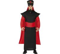 FIESTAS GUIRCA Déguisement de Méchant du Désert pour Homme - Déguisement de Conte de Fée Oriental pour Homme Taille M 48-50