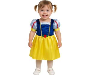 FIESTAS GUIRCA Déguisement de princesse des neiges pour enfant - Robe de princesse bleue et jaune - Déguisement de princesse fille