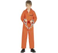 Fiestas Guirca – Déguisement Prisonnier américain pour enfant L (10/12 ans)
