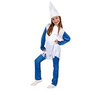 FIESTAS GUIRCA Déguisement de Schtroumpfette pour fille 3-4