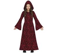 FIESTAS GUIRCA Déguisement de sorcière mystique Chaperon rouge Sorcière pour fille Halloween