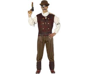 FIESTAS GUIRCA Déguisement de Steampunk pour homme adulte