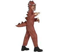 FIESTAS GUIRCA Déguisement Dinosaure pour Garçon - Déguisement Dinosaure Marron Enfant 7-9 ans