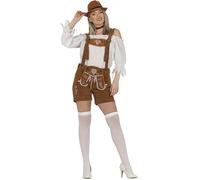 FIESTAS GUIRCA Déguisement d'Oktoberfest Fête de la Bière Femme Adulte Taille 42-44