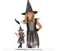 Fiestas Guirca Déguisement Fille Araignée Sorcières Halloween - 3-12 Ans