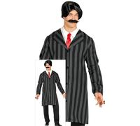 FIESTAS GUIRCA Déguisement gothique pour père de famille pour homme - Costumes d'Halloween pour homme Taille adulte M