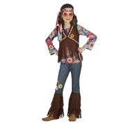 Fiestas Guirca – Déguisement Marguerites Hippie Fille