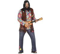 Fiestas GUiRCA Déguisement Marguerites Hippie Homme