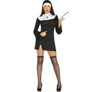 FIESTAS GUIRCA Déguisement Nonne Bonne Soeur Costume Adulte Femme Taille 42-44