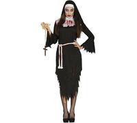 FIESTAS GUIRCA Déguisement nonne démoniaque adulte - Noir - L (42-44)