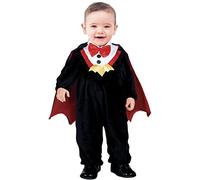 FIESTAS GUIRCA Déguisement Petit Vampire avec Cape pour Bébé Garçon - Déguisement Halloween Bébé 12-18 Mois