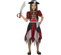 Fiestas Guirca DÉGUISEMENT Pirate FÉROCE Fille