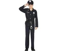 Fiestas Guirca Déguisement Policier ou Policière Enfant Garçon Fille Taille 14-16 Ans