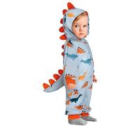 FIESTAS GUIRCA Déguisement pour bébé pyjama Dinosaure - Combinaison bébé dinosaure - Costume pour tout petits garçons - Bébés garçons âgés de 12 à 18 mois