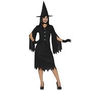 Fiestas GUiRCA Déguisement Sorcière de Salem Noire Femme
