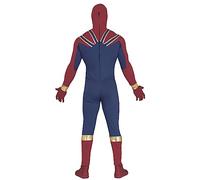 FIESTAS GUIRCA Déguisement Spider Hero Homme - Tenue Super Araignée Rouge, Bleu & Or avec Masque et Combinaison - Déguisement Homme Taille S 46-48