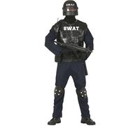 Fiestas Guirca Déguisement SWAT Police Costume Adulte Homme Taille L 52-54