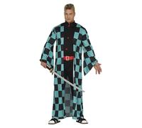 Fiestas Guirca Déguisement Tanjiro Kamado – Homme Adulte – Taille L