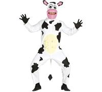 Fiestas Guirca – Déguisement Vache Homme Adulte – Taille M (48-50)