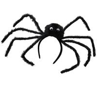 FIESTAS GUIRCA | Diadème Araignée Noire (Taille Unique) - Accessoire de Déguisement pour Halloween et Fêtes d'Animaux - Idéal pour Femme Adulte - Parfait pour Célébrations d'Épouvante et Mascarades