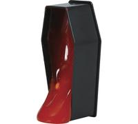 FIESTAS GUIRCA | Display 12 Cercueils avec Gel (7x3 cm) - Accessoire de Trick or Treat pour Halloween et Fêtes d'Horreur - Idéal pour Décoration d'Événements et Célébrations - Noir et Rouge