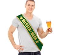 FIESTAS GUIRCA Echarpe Mister Beer Verte Homme - Vert - Taille Unique