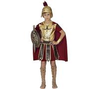FIESTAS GUIRCA- Enfant Déguisement, 77288, Marron, Rouge, doré, 10-12 años