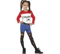 Fiestas Guirca - Ensemble Costume CRAZY DANGEROUS - Fille (FG1358)