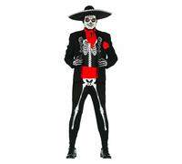 Fiestas Guirca - Ensemble Costume jour des morts - Adolescent (FG1132)