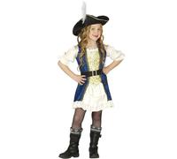 Fiestas Guirca - Ensemble Costume motif/style Capitaine - Fille (FG1427)