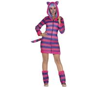 Fiestas Guirca - Ensemble Costume motif/style Chat tigré - Femme (FG1177)