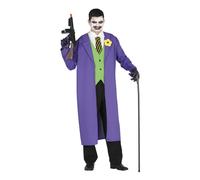 Fiestas Guirca - Ensemble Costume motif/style clown criminel - Homme (FG743)