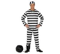 Fiestas Guirca - Ensemble Costume motif/style Condamné - Homme (FG507)