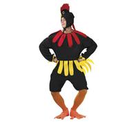 Fiestas Guirca - Ensemble Costume motif/style coq - Homme (FG1009)