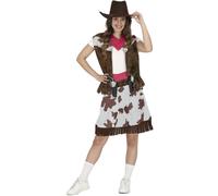 Fiestas Guirca - Ensemble Costume motif/style Cowgirl - Adolescente (FG1122)