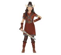 Fiestas Guirca - Ensemble Costume motif/style guerrier nordique - Fille (FG1255)