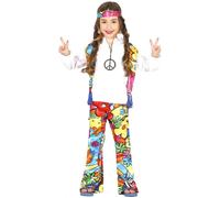 Fiestas Guirca - Ensemble Costume motif/style Hippie - Garçon (FG870)