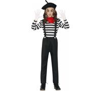 Fiestas Guirca - Ensemble Costume motif/style mime - Enfant