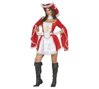 Fiestas Guirca - Ensemble Costume motif/style mousquetaire - Femme (FG519)