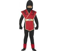 Fiestas Guirca - Ensemble Costume motif/style Ninja - Enfant (FG1433)