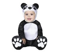 Fiestas Guirca - Ensemble Costume motif/style Panda - Bébé (FG181)