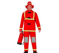 Fiestas Guirca - Ensemble Costume motif/style Pompier - Homme (FG1331)