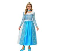 Fiestas Guirca - Ensemble Costume motif/style Princesse et neige - (FG651)